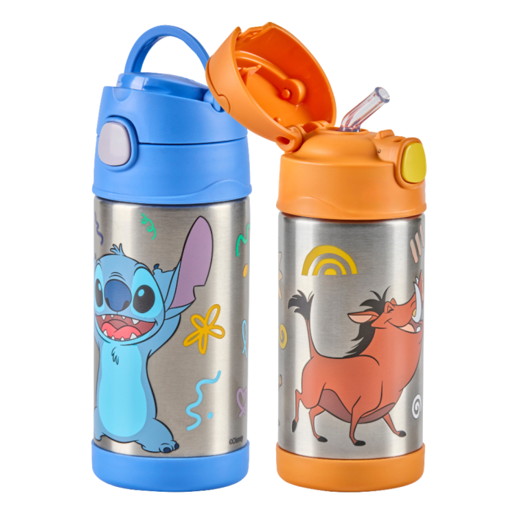 FUNtainer Disney Kids Water Bottle with Pop-Up Straw – 355ml FUNtainer Disney Kids Water Bottle with Pop-Up Straw – 355ml