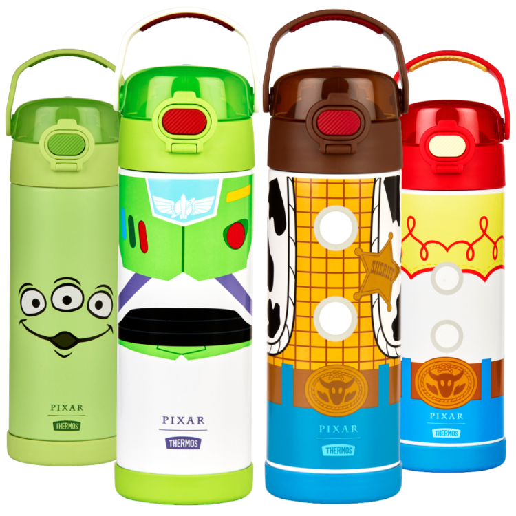 Disney Pixar Toy Story Kids Water Bottle with Flip Lid – 470ml Disney Pixar Toy Story Kids Water Bottle with Flip Lid – 470ml